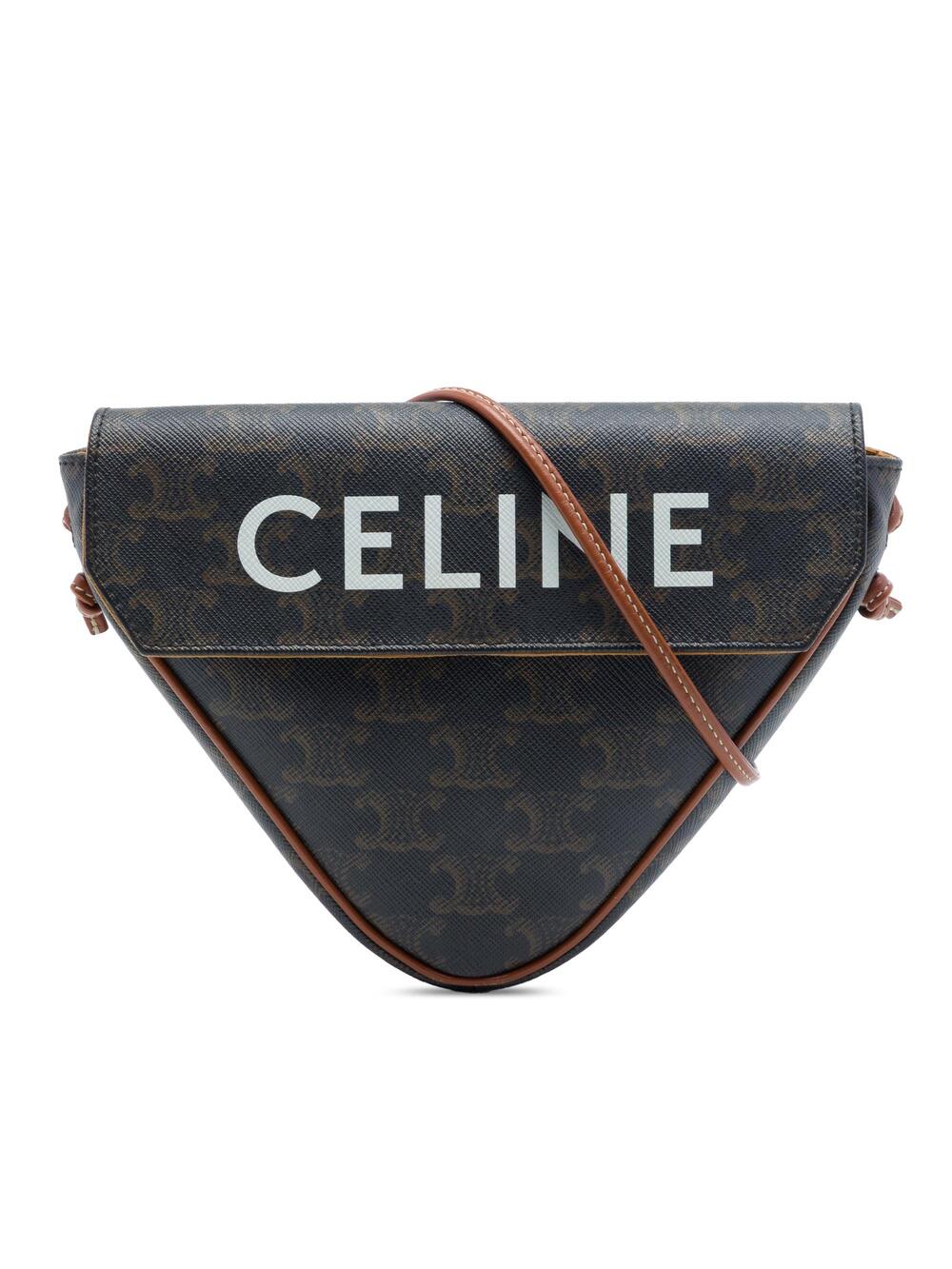 Celine Triangle Crossbody Bag Triomphe #375937C87B